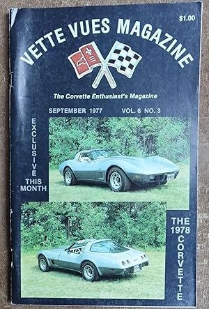 Vette Vues - September, 1977 - Volume 6, Number 3