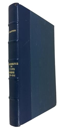BIbliographie Economique, Juridique et Sociale de l'Egypte Moderne (1798-1916)