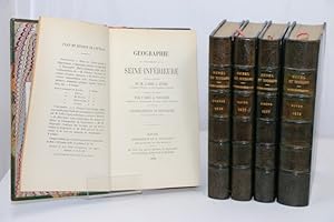 Image du vendeur pour GEOGRAPHIE DU DEPARTEMENT DE LA SEINE-INFERIEURE. Neufchatel - Yvetot - Havre - Dieppe - Rouen. mis en vente par Librairie Le Trait d'Union sarl.