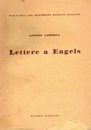Imagen del vendedor de Lettere a Engels. a la venta por FIRENZELIBRI SRL