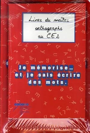 Je mémorise et je sais écrire des mots