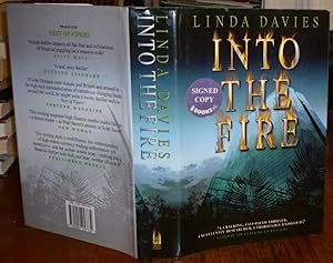 Into the Fire. Harper Collins, 1999, First Edition, with DW. SIGNED COPY. Very Good+