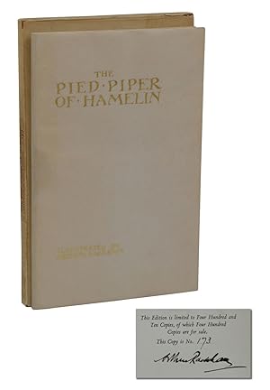Bild des Verkufers fr The Pied Piper of Hamelin zum Verkauf von Burnside Rare Books, ABAA