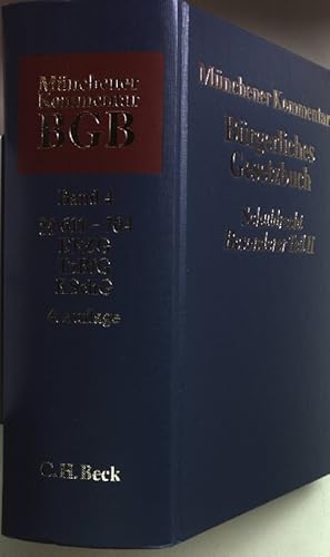 Immagine del venditore per Mnchener Kommentar zum Brgerlichen Gesetzbuch: BAND 4: Schuldrecht, besonderer Teil II:  611 - 704, EFZG, TzBfG, KSchG. venduto da books4less (Versandantiquariat Petra Gros GmbH & Co. KG)