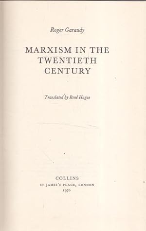 Marxism in the Twentieth Century