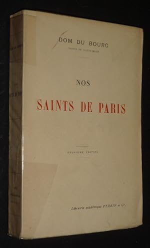 Seller image for Nos saints de Paris for sale by Abraxas-libris