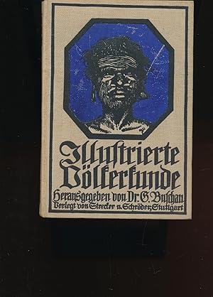 Seller image for Illustrierte Vlkerkunde;17 Tafeln, 194 Abbildungen for sale by Antiquariat Kastanienhof