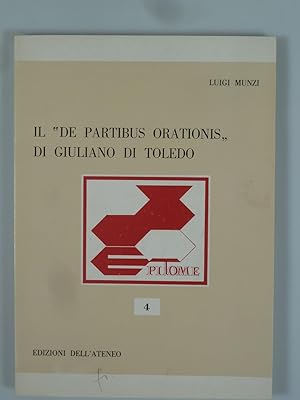 Bild des Verkufers fr Il " De partibus orationis" di Guiliano di Toledo. zum Verkauf von Antiquariat Dorner