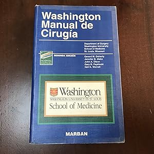 Seller image for Washington Manual de ciruga for sale by Kavka Libros