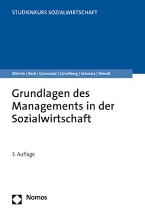 Bild des Verkufers fr Grundlagen des Managements in der Sozialwirtschaft zum Verkauf von AHA-BUCH GmbH