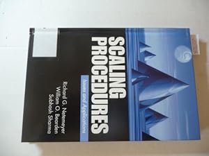 Bild des Verkufers fr Scaling procedures : issues and applications zum Verkauf von Gebrauchtbcherlogistik  H.J. Lauterbach