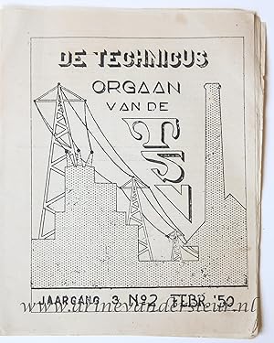 Image du vendeur pour [Indonesia, Batavia, engineering school 1950] Aflevering van 'De Technicus, orgaan van de TSV', jaargang 3, februari 1950, 24 pp. mis en vente par Antiquariaat Arine van der Steur / ILAB