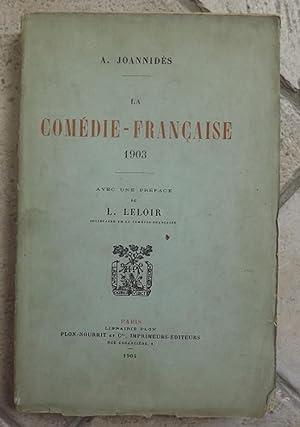 La Comédie-Française 1903
