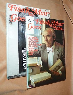 Bild des Verkufers fr FRANK MUIR GOES INTO. and THE SECOND FRANK MUIR GOES INTO. zum Verkauf von Portman Rare Books