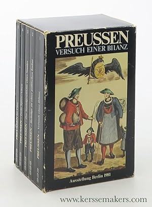 Bild des Verkufers fr Preuen : Versuch einer Bilanz. Fnfbndiger Katalog zur gleichnamigen Ausstellung der Berliner Festspiele vom 15. August-15. November 1981 im Gropius-Bau in Berlin [ 5 volumes in slipcase ]. zum Verkauf von Emile Kerssemakers ILAB