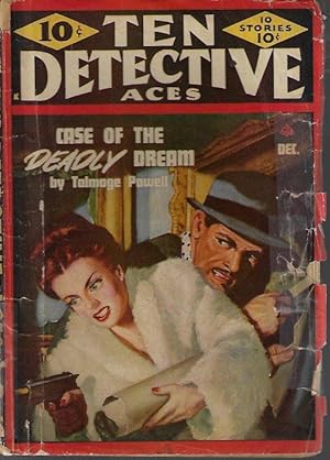 Imagen del vendedor de TEN DETECTIVE ACES: December, Dec. 1946 a la venta por Books from the Crypt