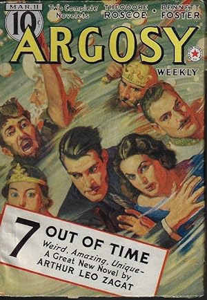 Imagen del vendedor de ARGOSY: March, Mar. 11, 1939 ("Seven Out Of Time") a la venta por Books from the Crypt