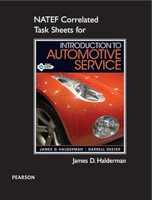 Imagen del vendedor de NATEF Correlated Task Sheets for Introduction to Automotive Service a la venta por GreatBookPrices