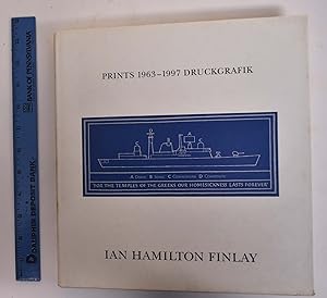 Bild des Verkufers fr Ian Hamilton Finlay: Prints,1963-1997, Druckgrafik zum Verkauf von Mullen Books, ABAA