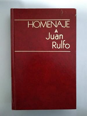 Seller image for Homenaje a Juan Rulfo for sale by Libros Ambig