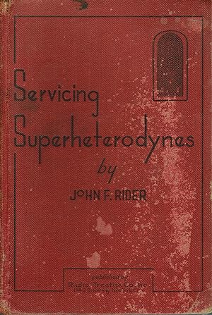 Seller image for Servicing superheterodynes for sale by Bookends