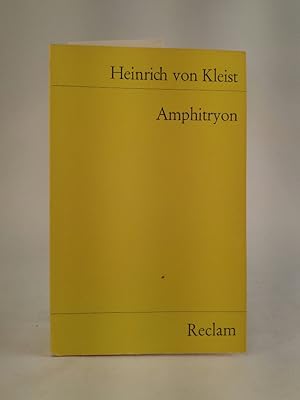 Bild des Verkufers fr Amphitryon: Ein Lustspiel nach Molire Ein Lustspiel nach Molire zum Verkauf von ANTIQUARIAT Franke BRUDDENBOOKS