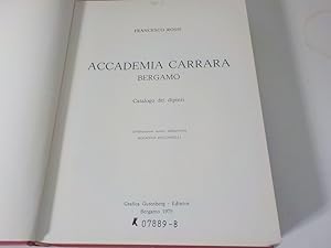 Bild des Verkufers fr Accademia Carrara, Bergamo catalogo dei dipinti zum Verkauf von Antiquariat Bookfarm