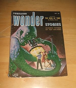 Imagen del vendedor de Thrilling Wonder Stories October 1952 a la venta por biblioboy