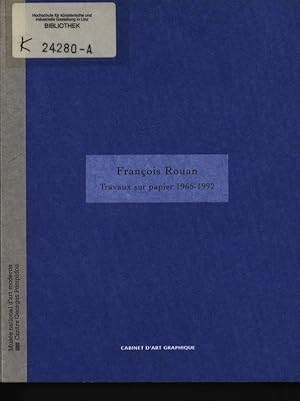 Immagine del venditore per Franois Rouan Muse National d'Art Moderne, Cabinet d'Art Graphique 12.1. - 28.3.1994 venduto da Antiquariat Bookfarm