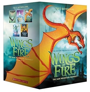 Immagine del venditore per Wings of Fire the Jade Mountain Prophecy : Moon Rising / Winter Turning / Escaping Peril / Talons of Power / Darkness of Dragons venduto da GreatBookPrices