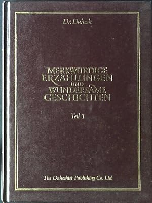 Image du vendeur pour Merkwrdige Erzhlungen und wundersame Geschichten Teil 1. mis en vente par books4less (Versandantiquariat Petra Gros GmbH & Co. KG)