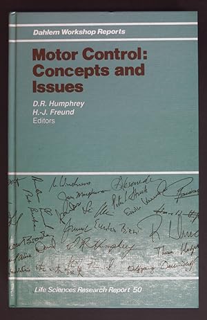 Image du vendeur pour Motor Control Concepts and Issues. Life Sciences Research Reports mis en vente par books4less (Versandantiquariat Petra Gros GmbH & Co. KG)