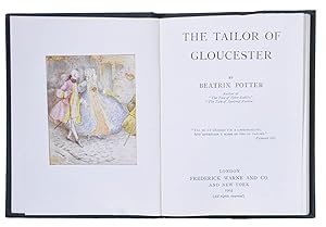 The Tailor of Gloucester.: POTTER, Beatrix.