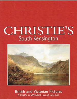 Seller image for Christies November 1999 British & Victorian Pictures for sale by thecatalogstarcom Ltd