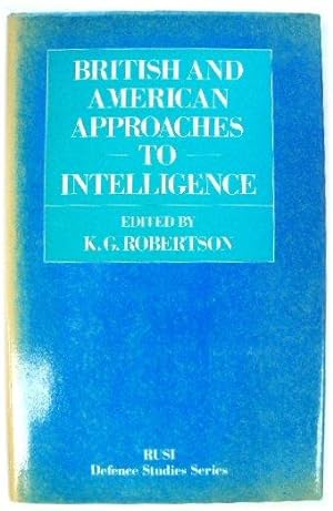 Seller image for British and American Approaches to Intelligence for sale by PsychoBabel & Skoob Books