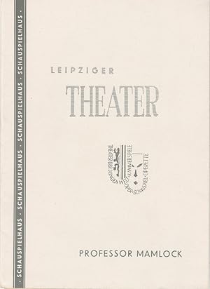 Bild des Verkufers fr Programmheft PROFESSOR MAMLOCK. Schauspiel von Friedrich Wolf Spielzeit 1959 / 60 Heft 30 zum Verkauf von Programmhefte24 Schauspiel und Musiktheater der letzten 150 Jahre