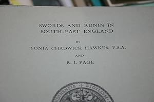 Immagine del venditore per Swords And Runes In South - East England. Volume XLVII Part I venduto da SGOIS