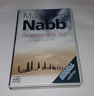 Seller image for Property of Blood - Complete and Unabridged on 8 Audio Cassettes for sale by CURIO