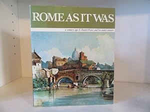 Seller image for Rome as it was a century ago: E Roesler Franz and his water-colours for sale by BRIMSTONES