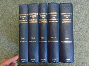 Bild des Verkufers fr Turning and Mechanical Manipulation intended as a Work of General Reference and Practical Instruction, on the Lathe, and the Various Mechanical Pursuits followed by Amateurs [5 volumes complete set] zum Verkauf von Keoghs Books