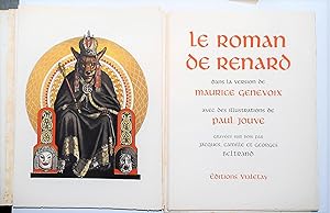 Le Roman De Renard Dans La Version De Maurice Genevoix, Avec Des Illustrations De Paul Jouve, Gra...