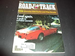 Road and Track Feb 1979 4-Door Corvette, Porsche 924 Turbo