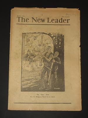 Bild des Verkufers fr The New Leader Incorporating 'The Labour Leader': March 6th 1925 zum Verkauf von Tarrington Books