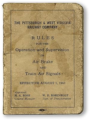 Rules for the Operation and Supervision of Air Brake and Train Signals