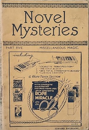 Image du vendeur pour Novel Mysteries: Part Five: Miscellaneous Magic mis en vente par Shore Books