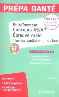 Image du vendeur pour Entranement preuve orale concours AS-AP mis en vente par Chapitre.com : livres et presse ancienne