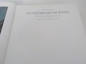 Bild des Verkufers fr Kunstmuseum Basel The history of the paintings collection and a selection of 250 masterworks zum Verkauf von Antiquariat Bookfarm
