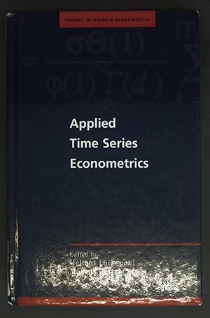 Immagine del venditore per Applied Time Series Econometrics. Themes in Modern Econometrics. venduto da books4less (Versandantiquariat Petra Gros GmbH & Co. KG)