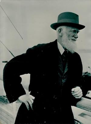 Foto Schriftsteller Bernard Shaw