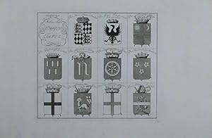 Bild des Verkufers fr Siebenzehnte Wappen Tafel. zum Verkauf von Antiquariat Kastanienhof